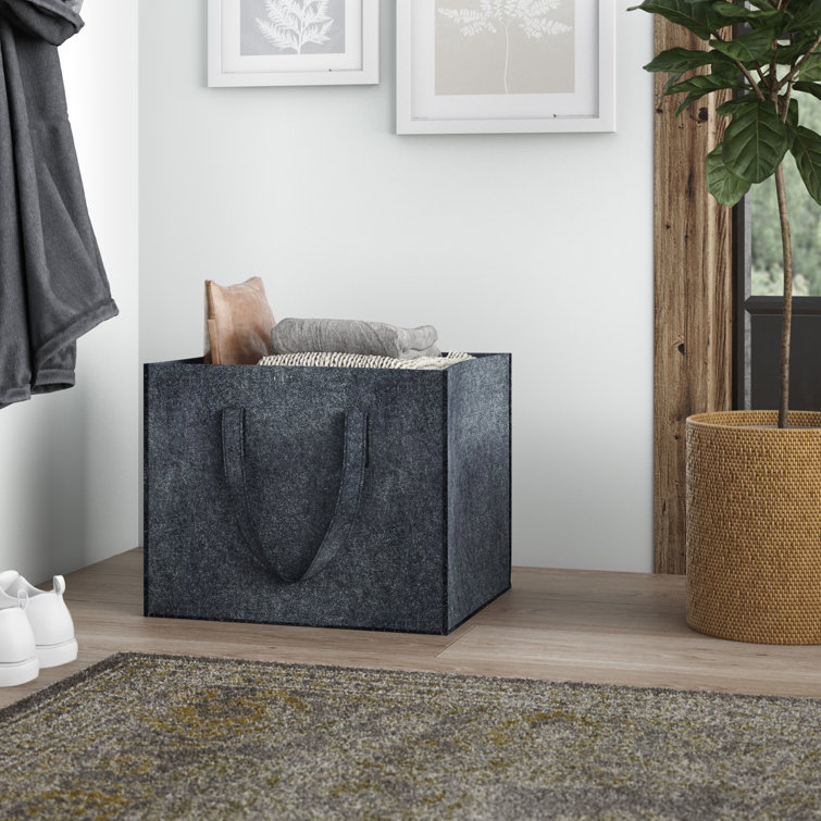 Rebrilliant Heavy Duty Newspaper and Firewood Felt Baskets & Reviews